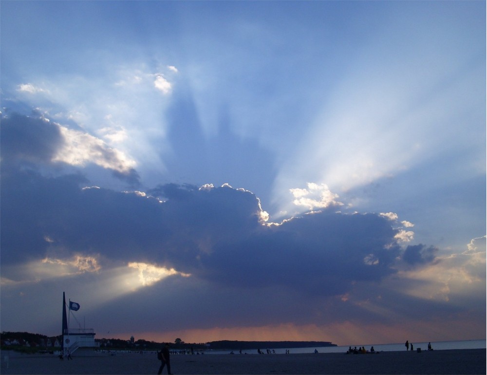 am strand von warnemünde