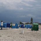 Am Strand von Warnemünde