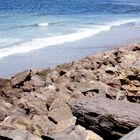 am Strand von Waterville