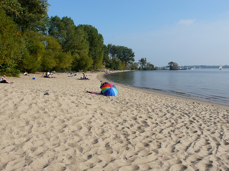 Am Strand von Wedel