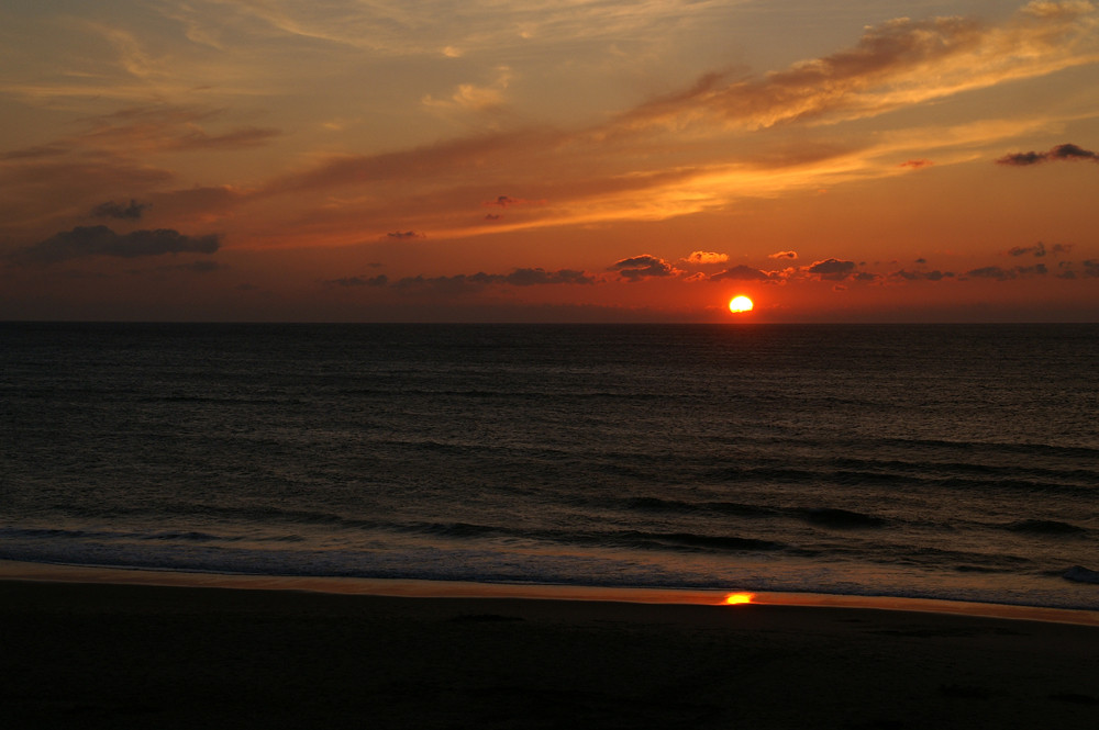 Am Strand von Wenningstedt im September 2007