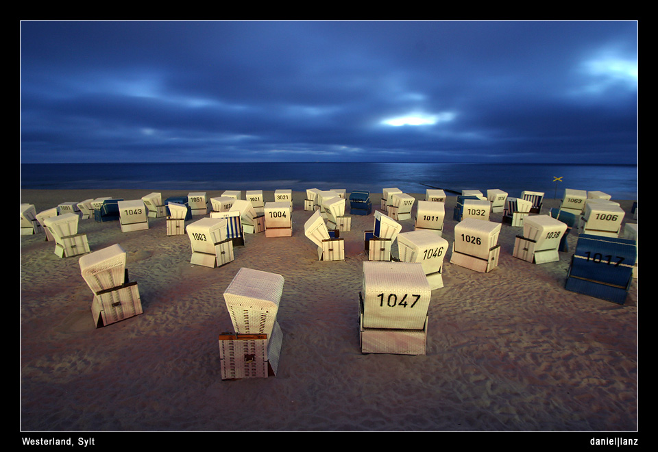 Am Strand von Westerland