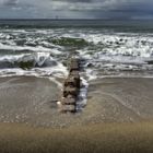 AM STRAND VON WESTERLAND AUF SYLT - FEBRUAR 2016