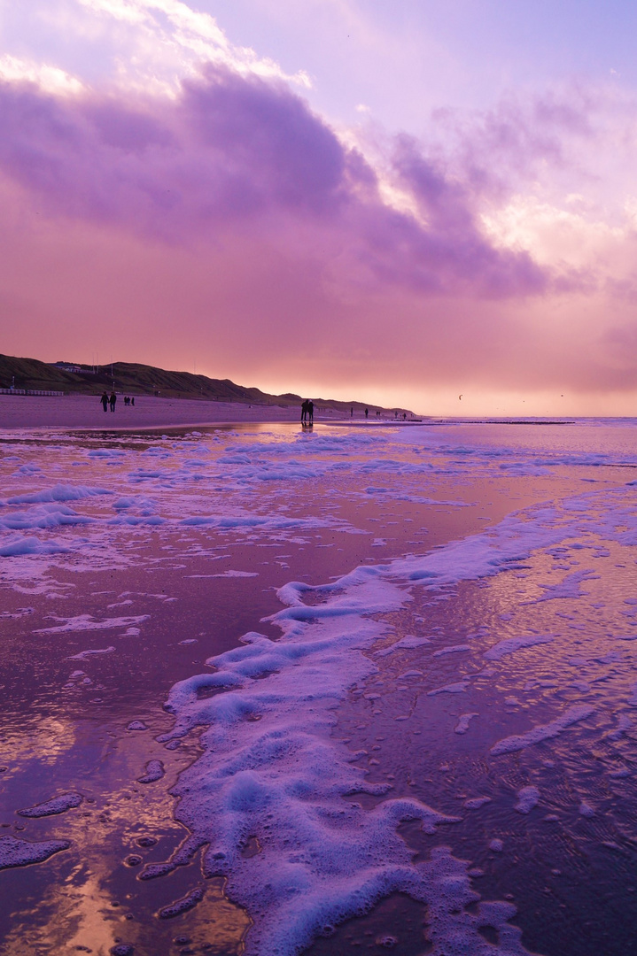 Am Strand von Westerland