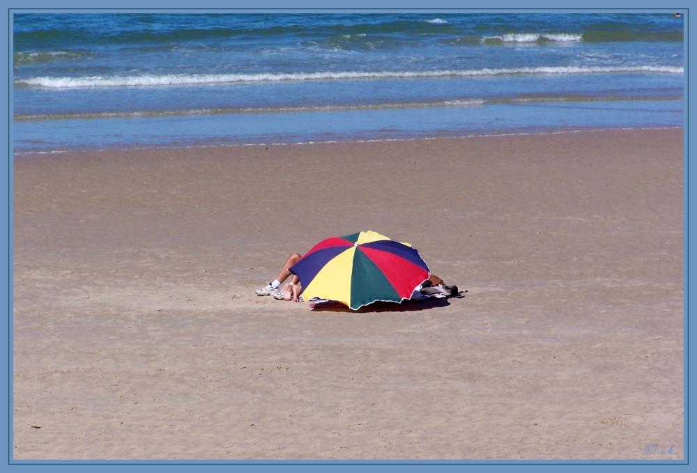 Am Strand von Wissant