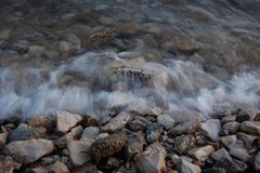 Am Strand von Zaton, Kroatien