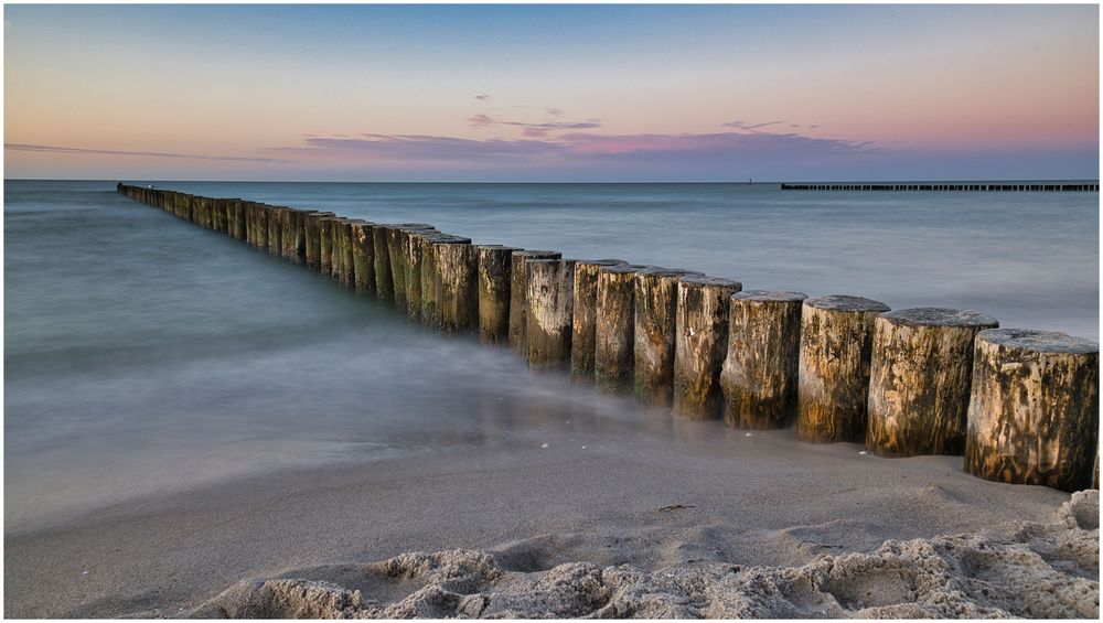 am Strand von Zingst