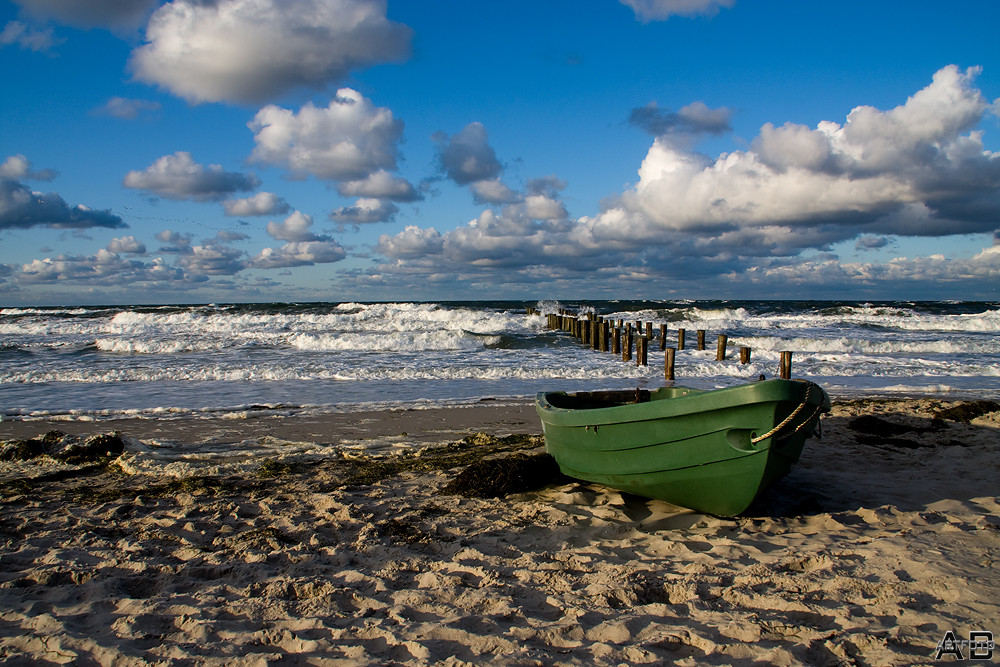 Am Strand von Zingst