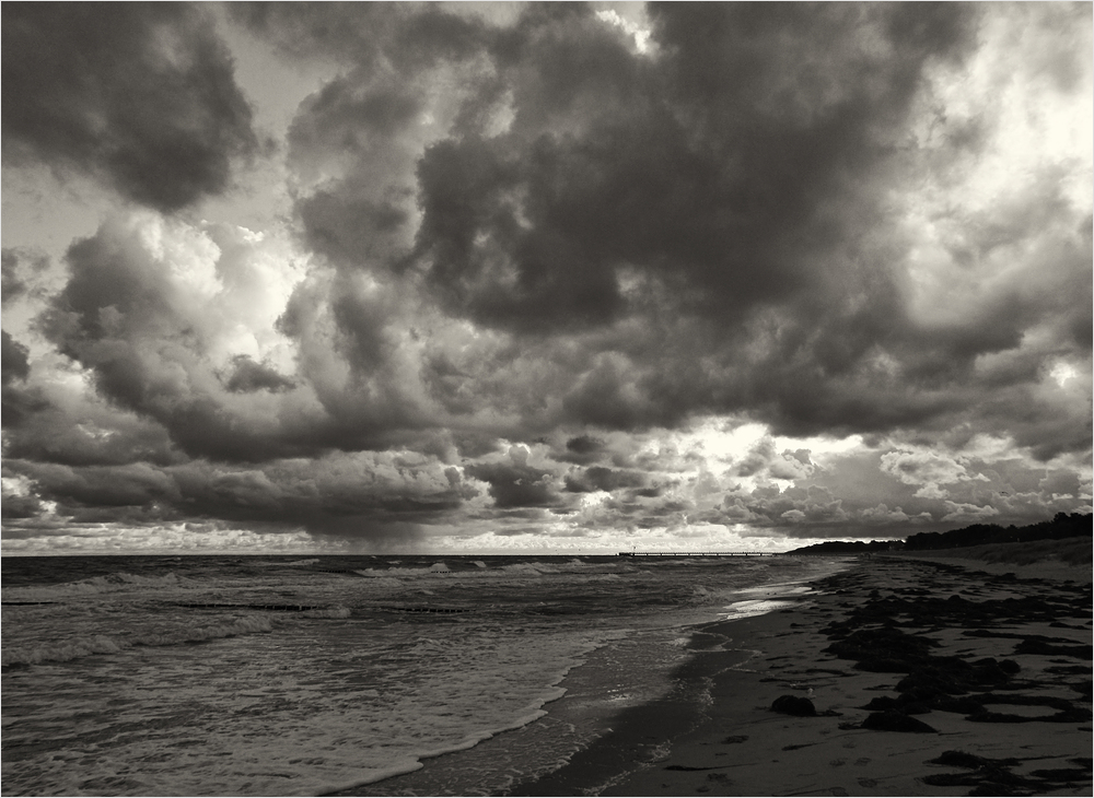 Am Strand von Zingst