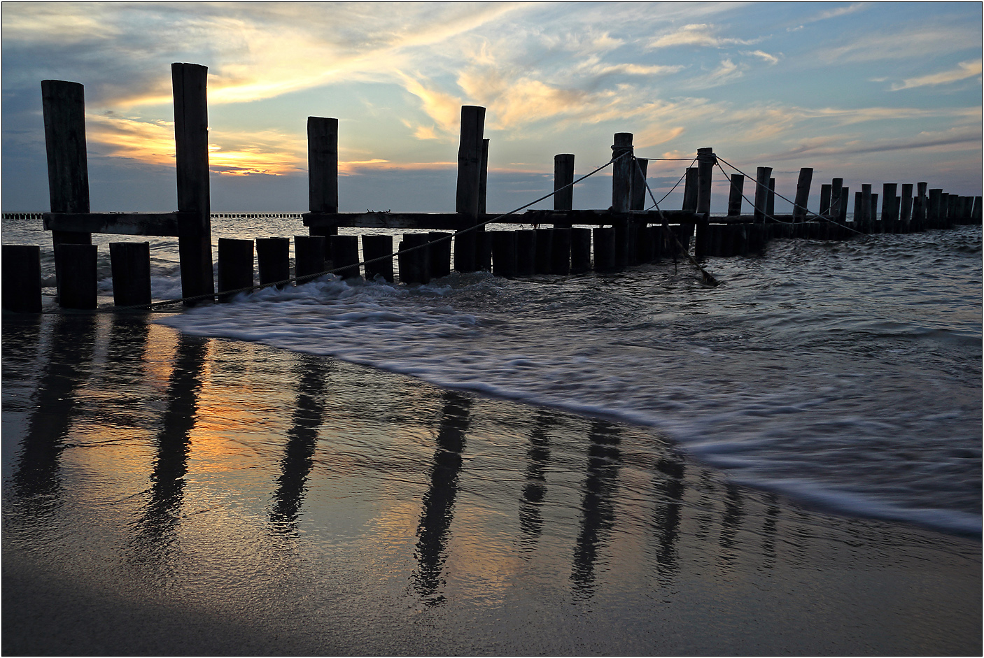 Am Strand von Zingst...