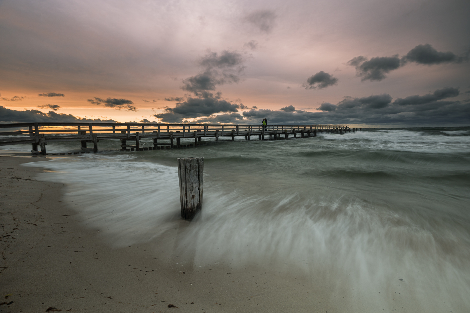 Am Strand von Zingst