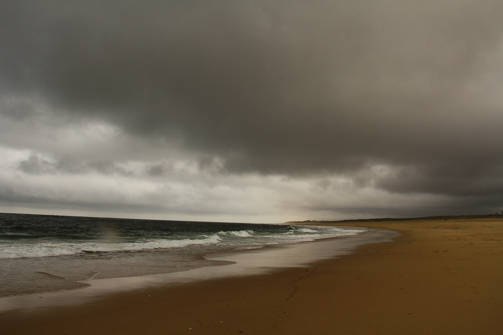 Am Strand vor dem Gewitter