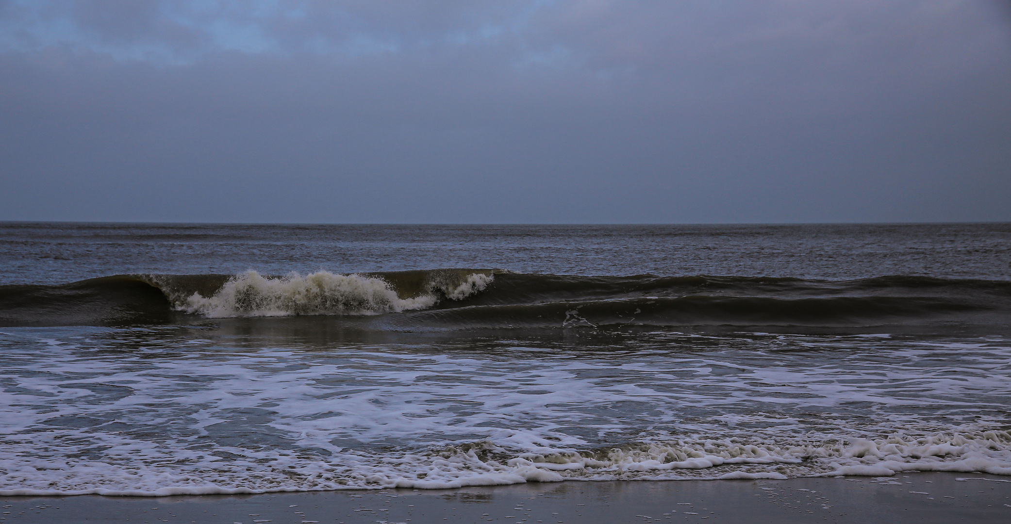 Am Strand zu stehen...