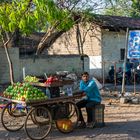 Am Straßenrand in Pune