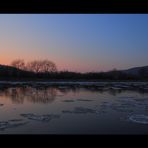 Am Strom der Zeit... - Weser-Eisgang 2012