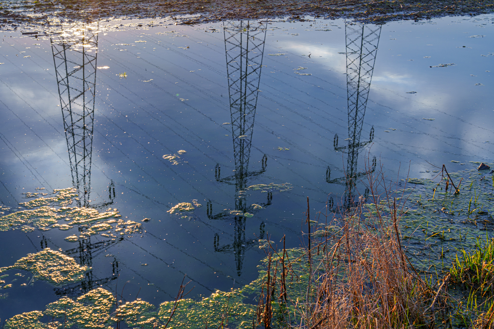 Am Strom(mast)