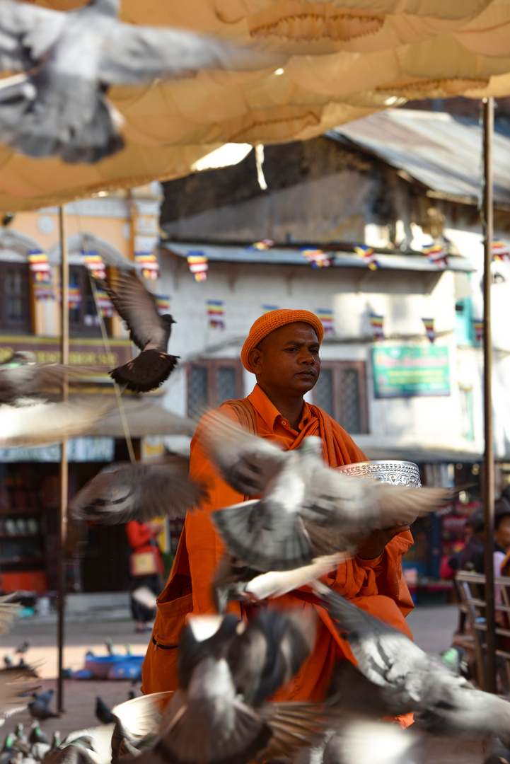 Am Stupa von Boudhanath 10