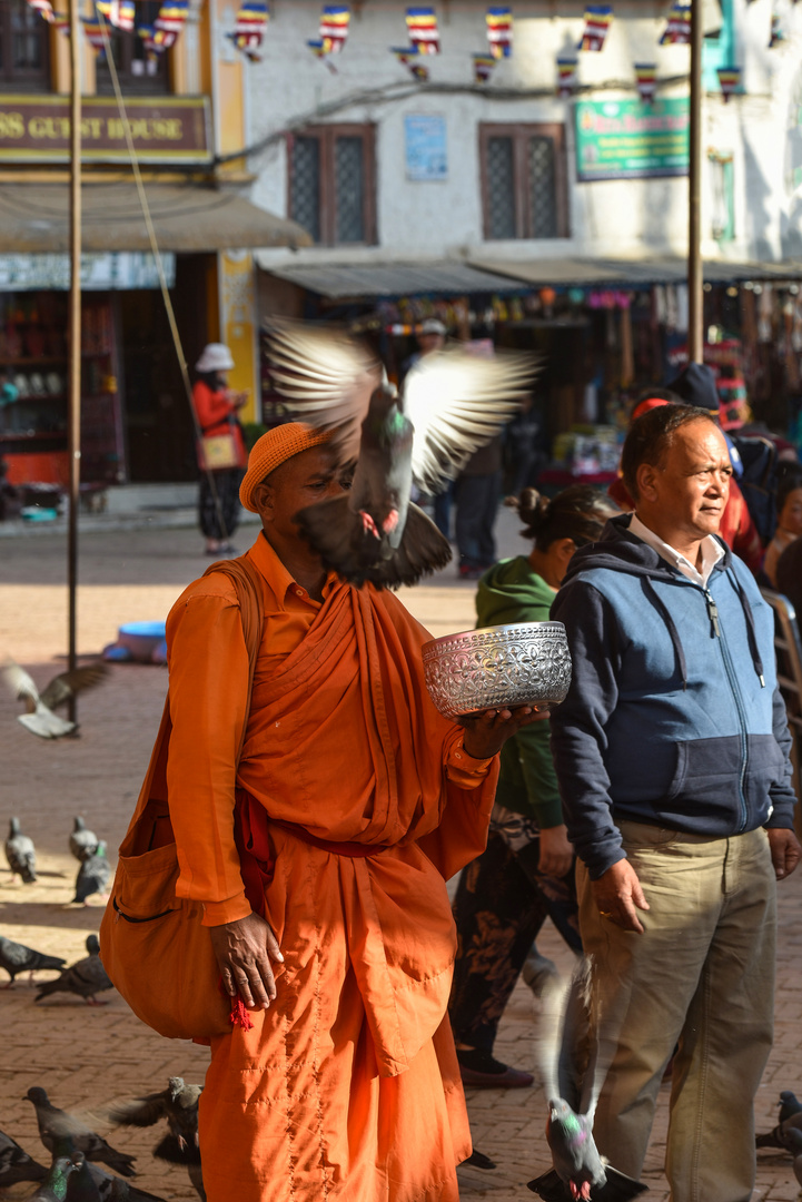 Am Stupa von Boudhanath 18