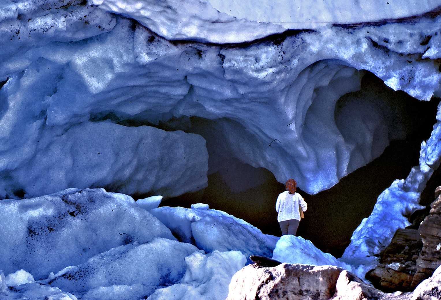 AM SVARTISEN GLETSCHER 1976 a