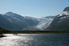 Am Svartisen Gletscher