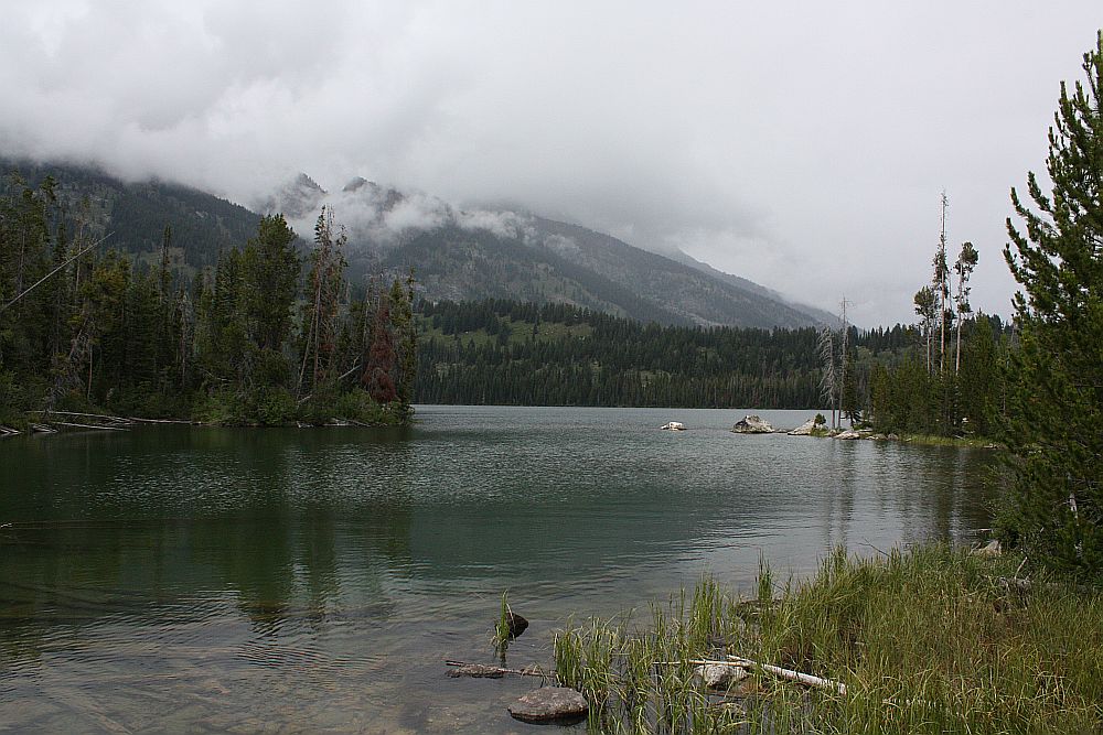 Am Taggart Lake / Grand Teton