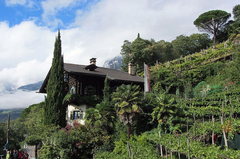 Am Tappeinerweg in Meran