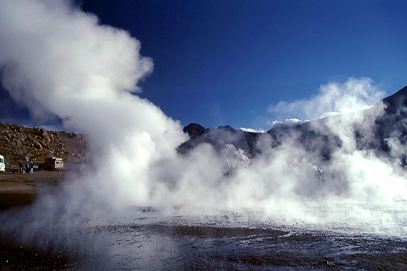 Am Tatio nach dem Sonnenaufgang