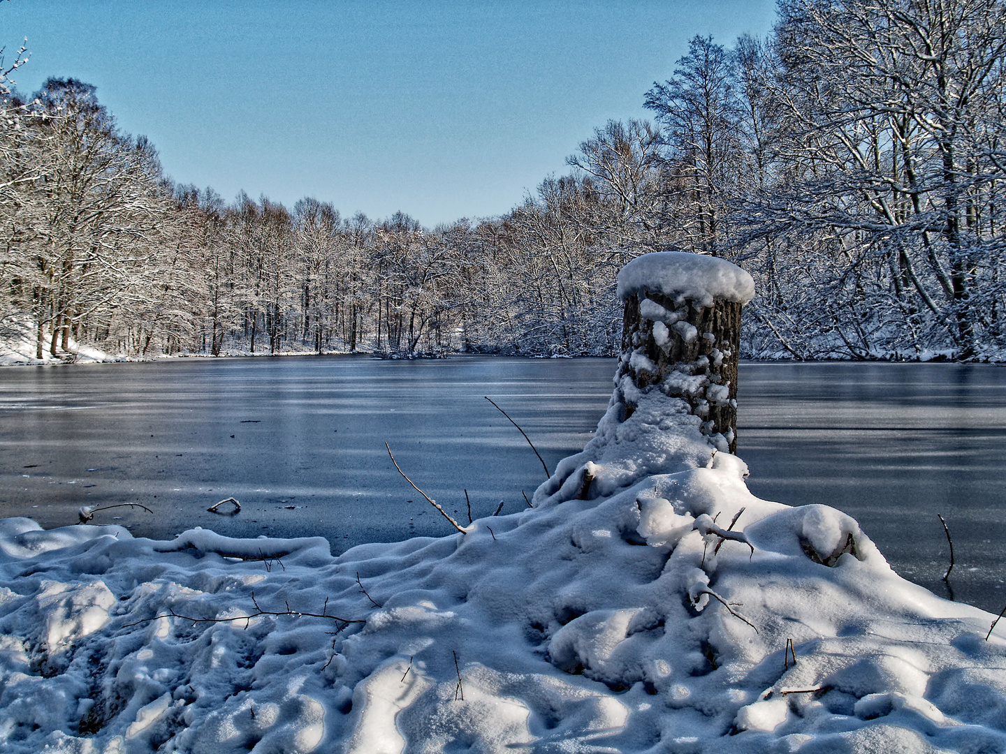 am teich