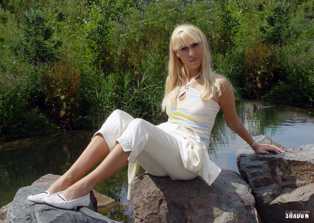 am Teich Foto & Bild fashion, outdoor, frauen Bilder auf