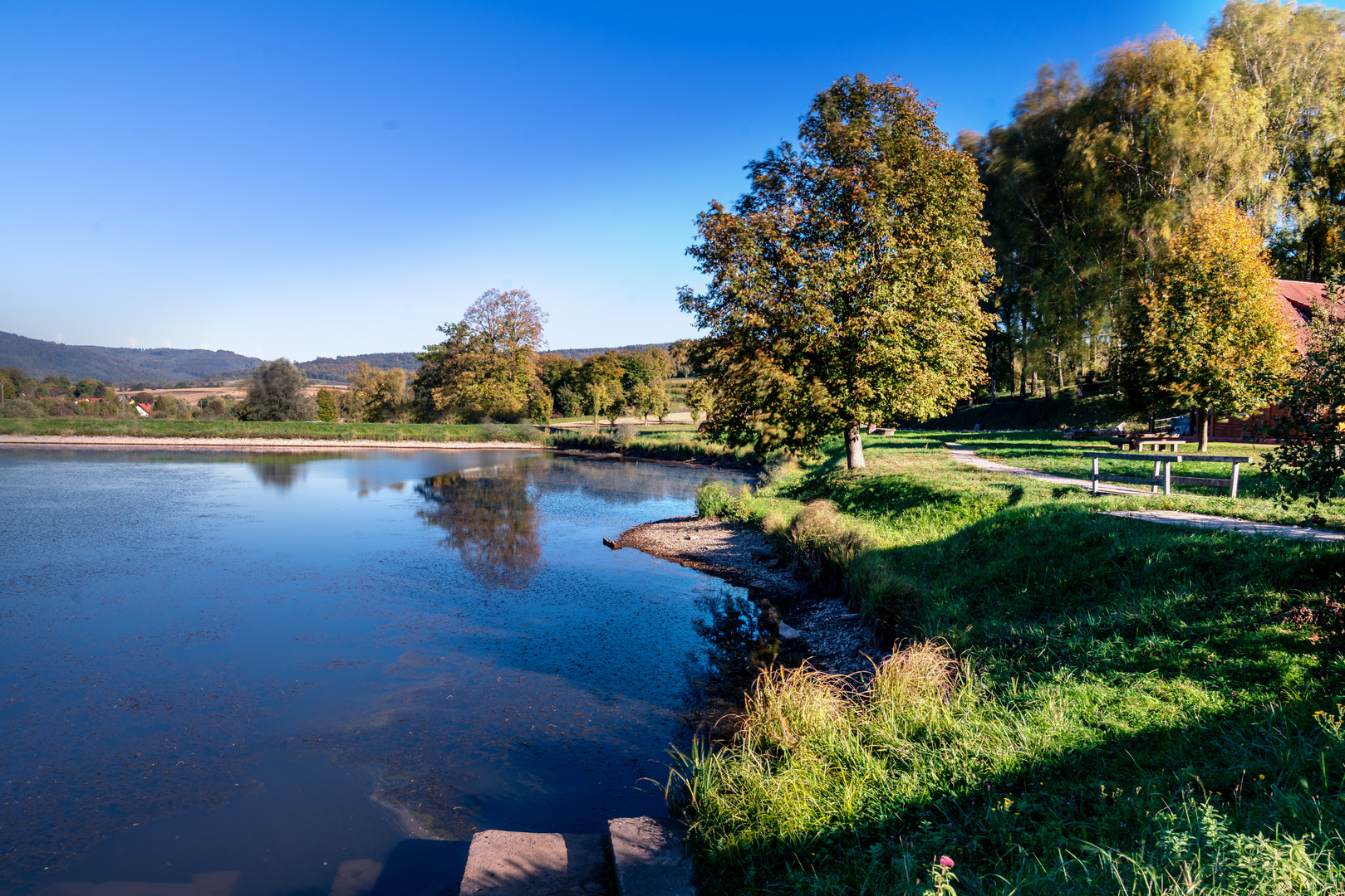 Am Teich in Ettenheimweiler 