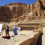 Am Tempel der Hatschepsut