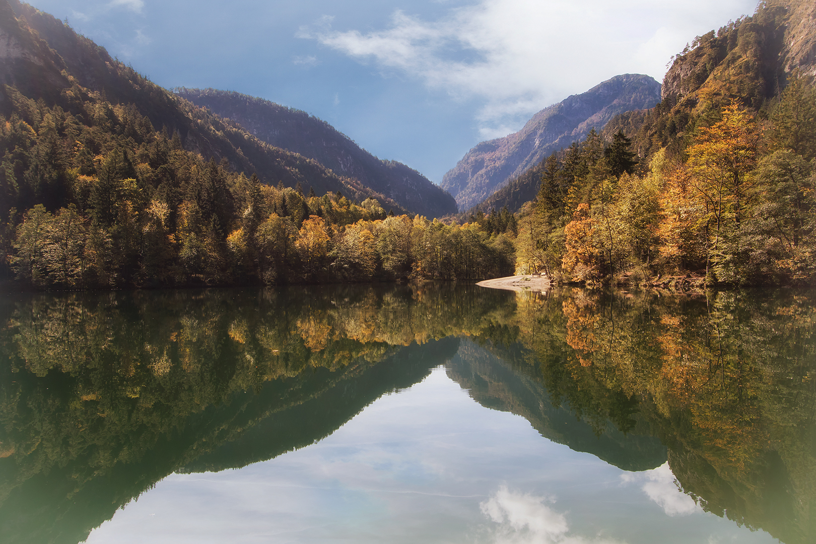 Am Thumsee bei Bad Reichenhall...