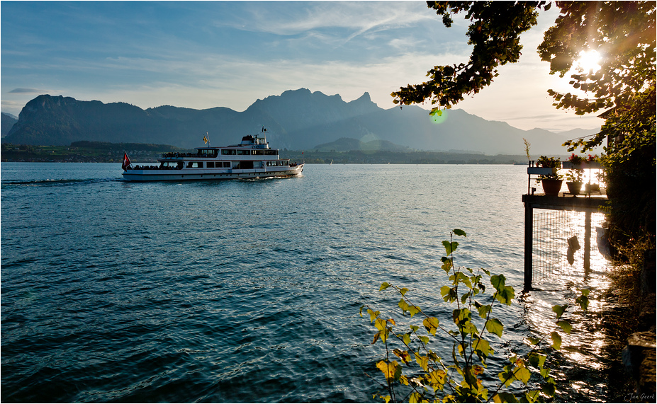 Am Thunersee Foto & Bild schiffe und seewege, motorschiffe