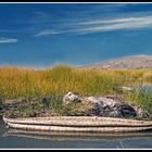 Am Titicaca-See Peru