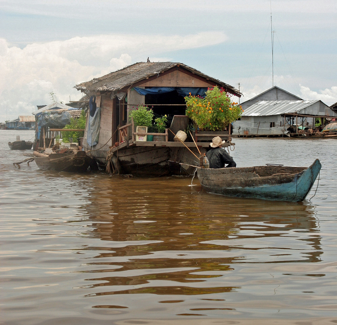 Am Tonle Sap - 3 - immer mobil