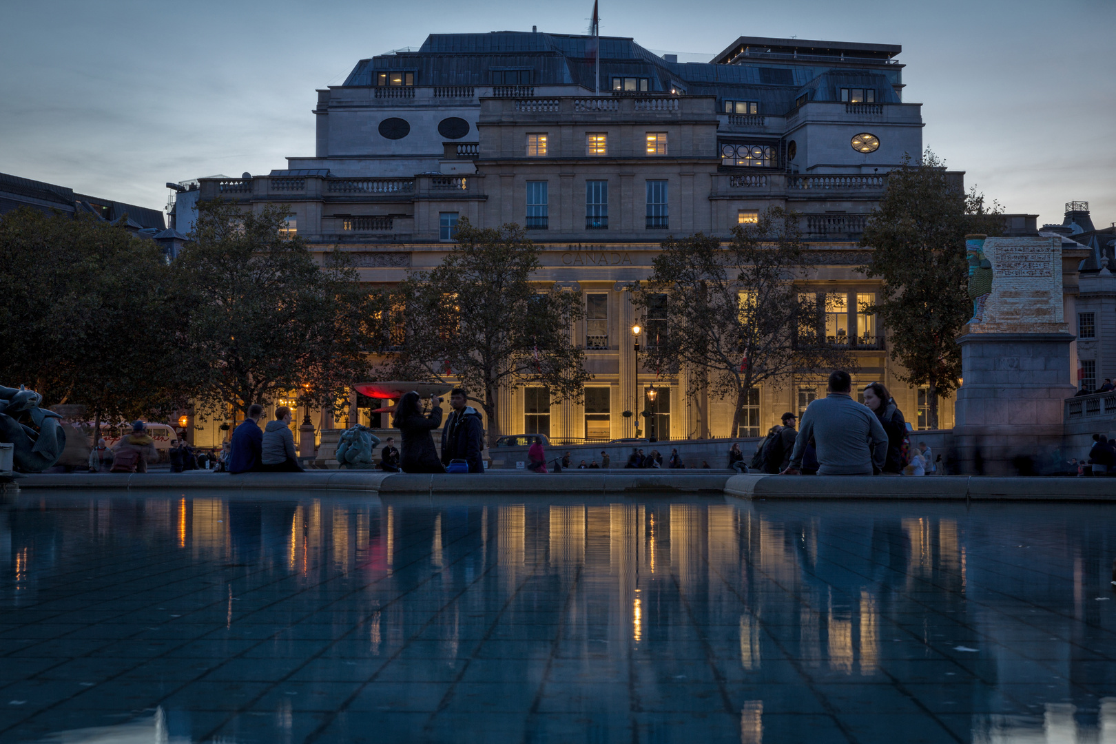 Am Trafalgar Square