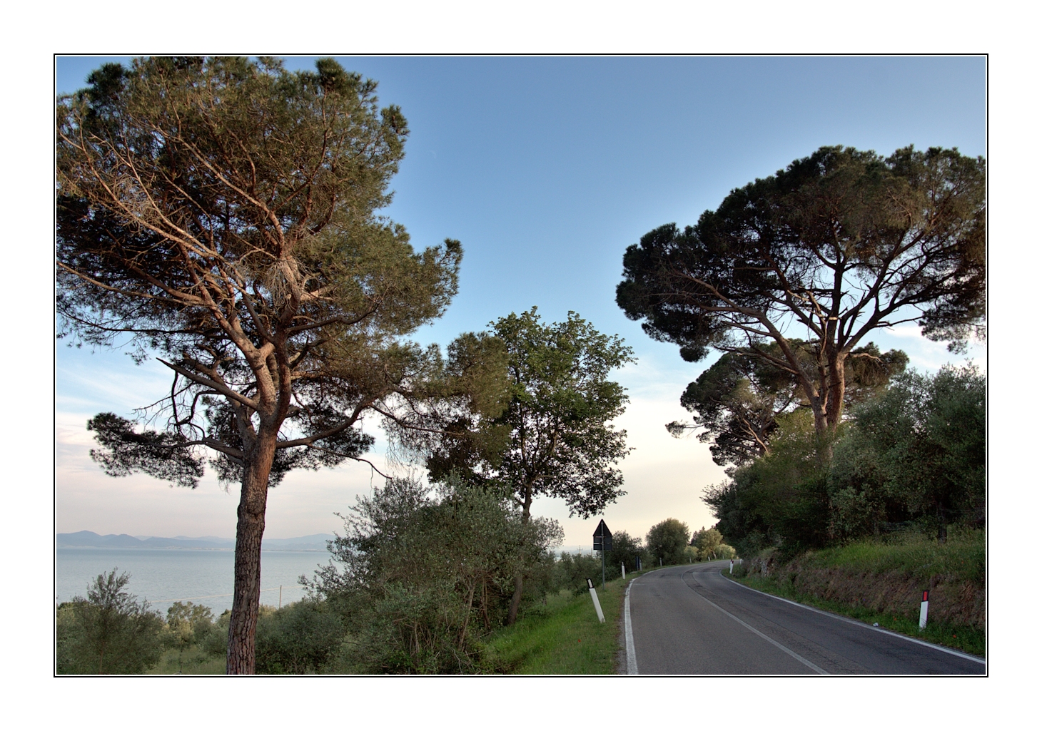 am trasimenischen see