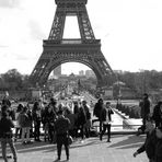 Am Trocadero - Eiffelturm