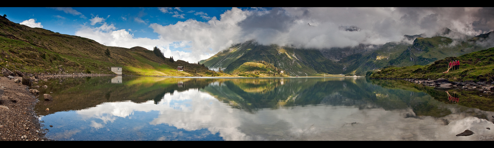 Am Trübsee blasen