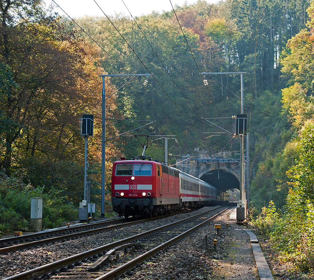 Am Tunnel von Manternach