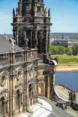 Am Turm der Hofkirche