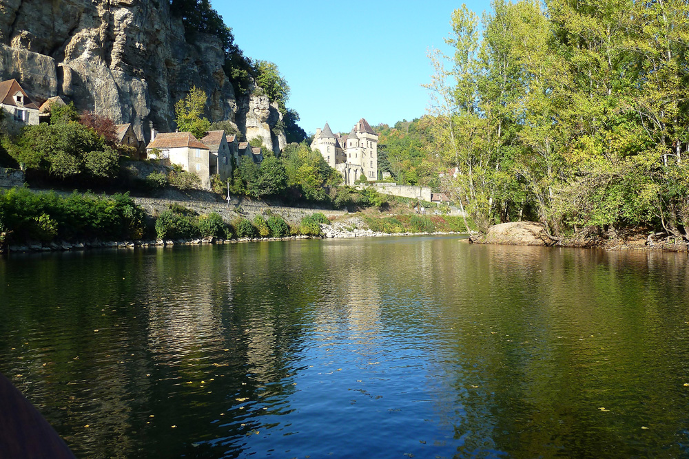 Am Ufer der Dordogne - La Roque-Gageac