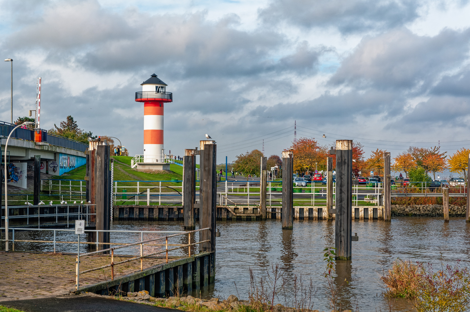 Am Ufer der Elbe