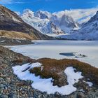 am Ufer der Laguna Torre