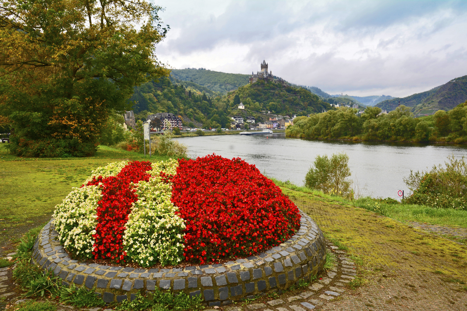 Am Ufer der Mosel in Cochem