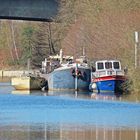 Am Ufer der Saar bei Saarbrücken