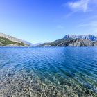 Am Ufer des Lac de Serre-Ponçon