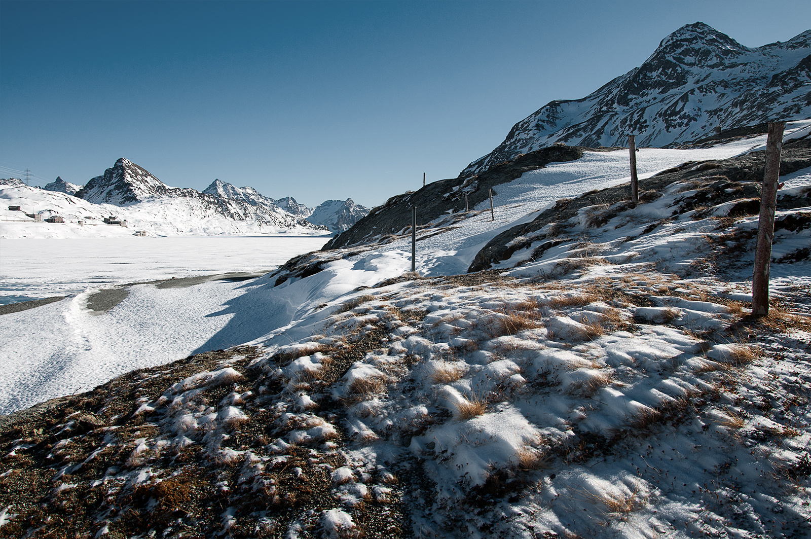 Am Ufer des Lago Bianco