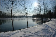 Am Unterföhringer See ...