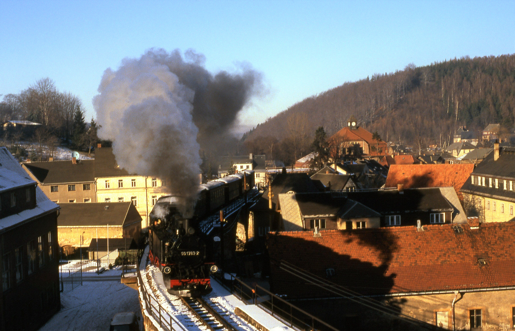 Am Viadukt in Schmiedeberg